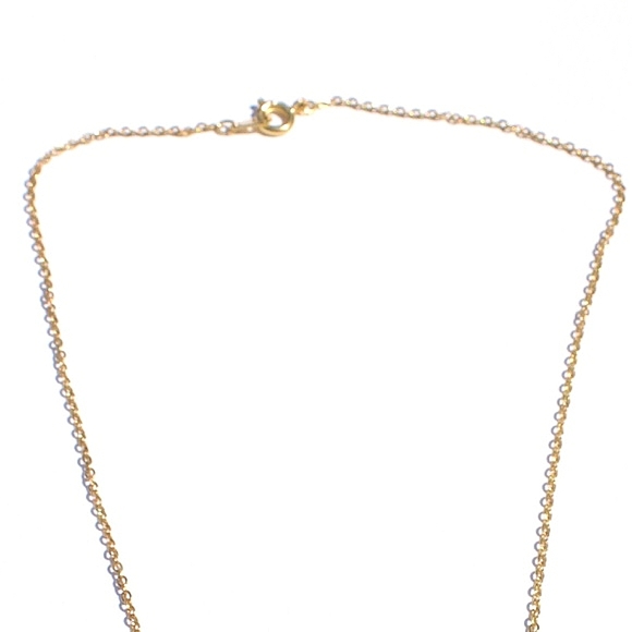 Vintage Emerald Green & Rhinestone Flower Pendant Necklace & Stud Earrings Set - Picture 8 of 8